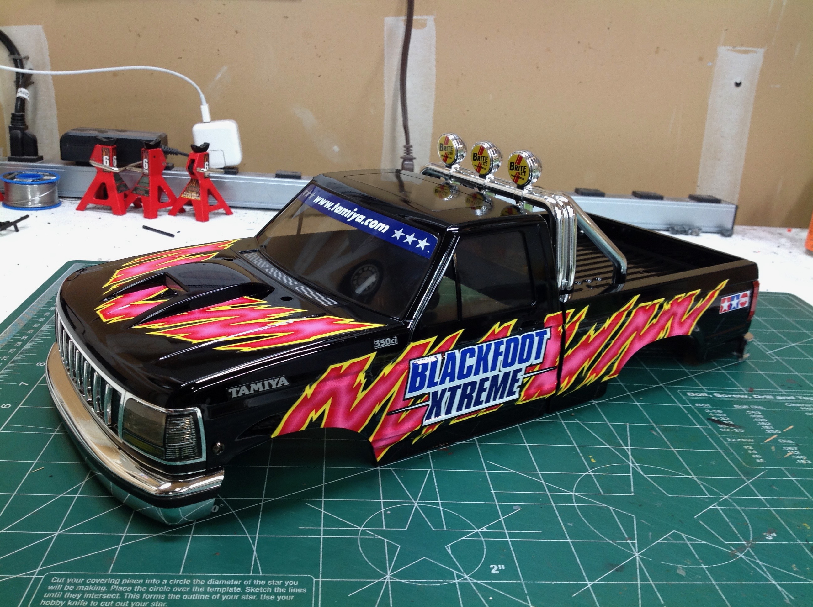 TAMIYA　BLACKFoot３ Blackfoot III Project